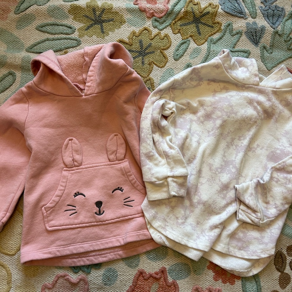 Set of 2 Hoodies - Girls 4-5T